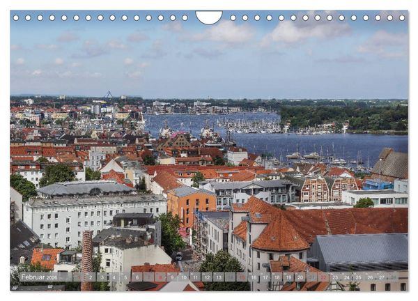 Produktbild: Rostock und Warnem&uuml;nde - Tor zur Welt (Wandkalender 2026 DIN A4 quer), CALVENDO Monatskalender
