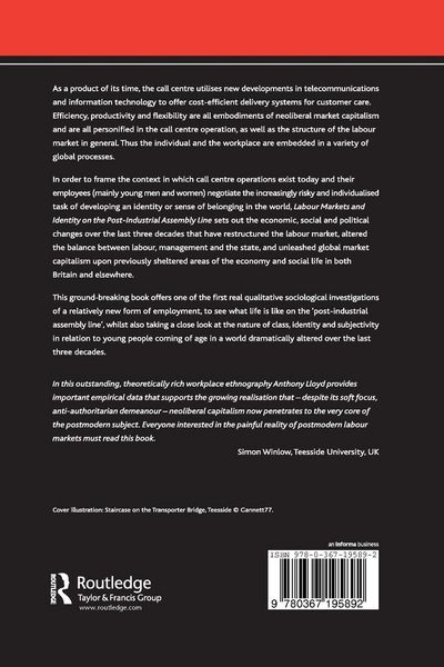 Produktbild: Labour Markets and Identity on the Post-Industrial Assembly Line