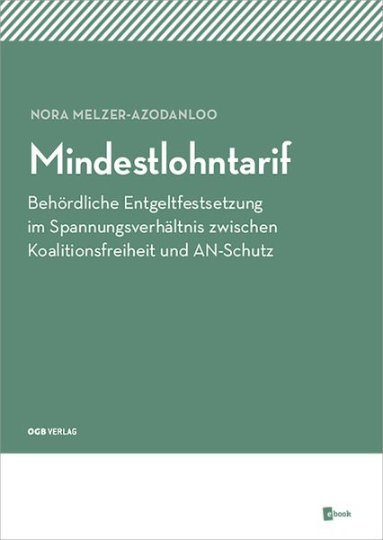 Mindestlohntarif, Taschenbuch von Nora Melzer-Azodanloo, ÖGB Verlag, 9783990462065