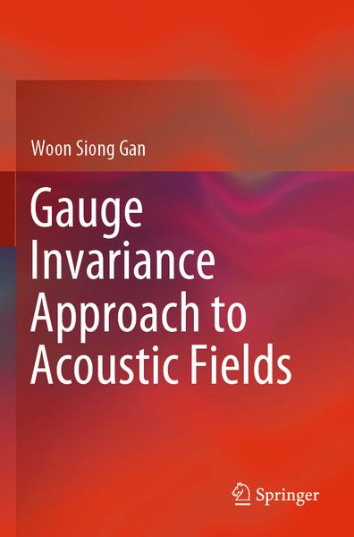 Produktbild: Gauge Invariance Approach to Acoustic Fields