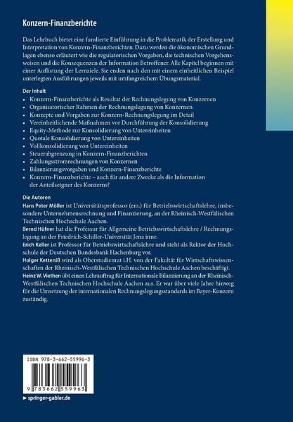 Produktbild: Konzern-Finanzberichte