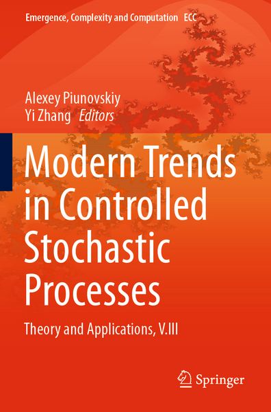 Produktbild: Modern Trends in Controlled Stochastic Processes: