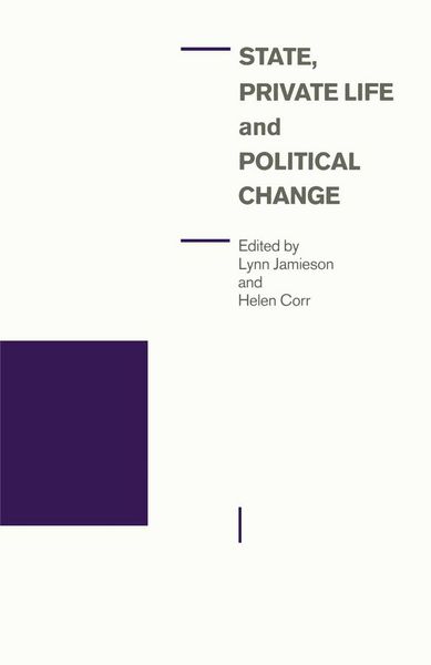 Produktbild: State Private Life And Political Change
