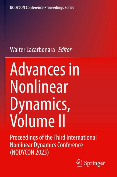 Produktbild: Advances in Nonlinear Dynamics, Volume II