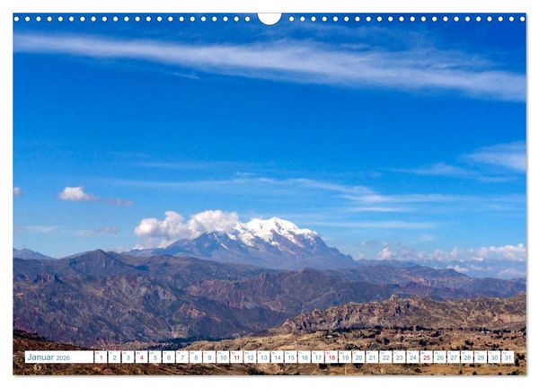 Produktbild: Bolivien - Land und Leute (Wandkalender 2026 DIN A3 quer), CALVENDO Monatskalender