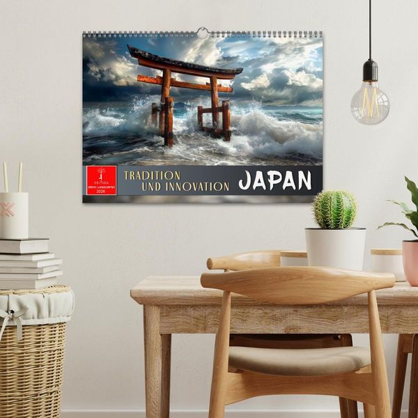 Produktbild: Japan - Tradition und Innovation (Wandkalender 2026 DIN A3 quer), CALVENDO Monatskalender