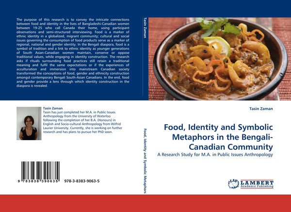 Produktbild: Food, Identity and Symbolic Metaphors in the Bengali-Canadian Community