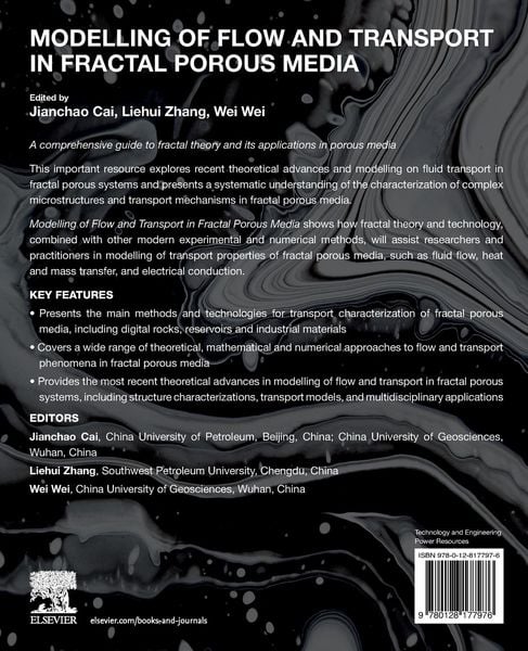 Produktbild: Modelling of Flow and Transport in Fractal Porous Media