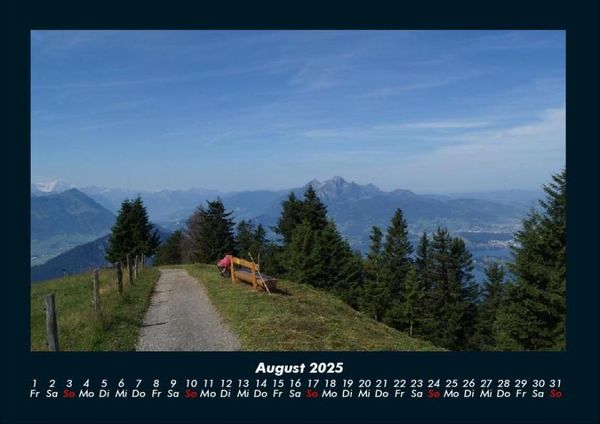 Produktbild: Berglandschaften 2025 Fotokalender DIN A4
