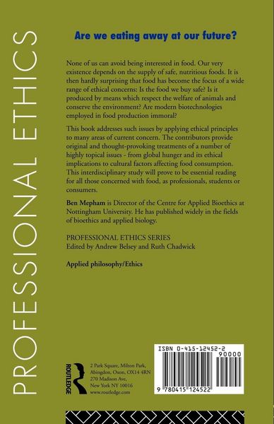 Produktbild: Food Ethics
