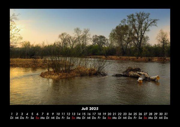 Produktbild: Landschaftskalender 2025 Fotokalender DIN A3