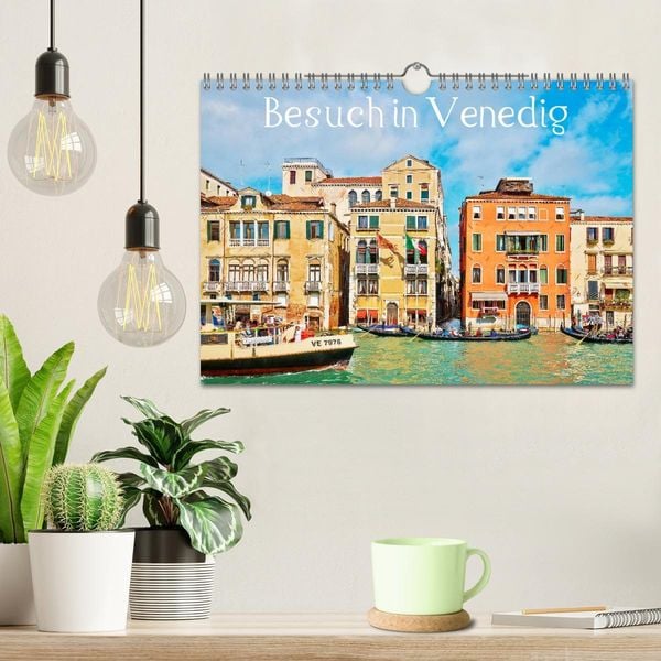 Produktbild: Besuch in Venedig (Wandkalender 2026 DIN A4 quer), CALVENDO Monatskalender