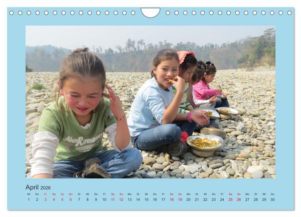 Produktbild: Kalender der Nepal Kinderhilfe e.V. (Wandkalender 2026 DIN A4 quer), CALVENDO Monatskalender