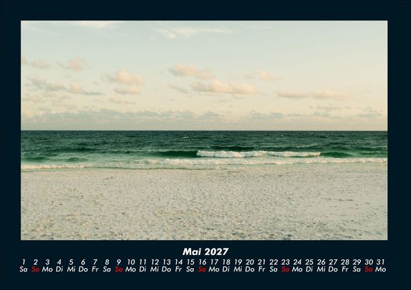Produktbild: Meereslandschaften 2027 Fotokalender DIN A4