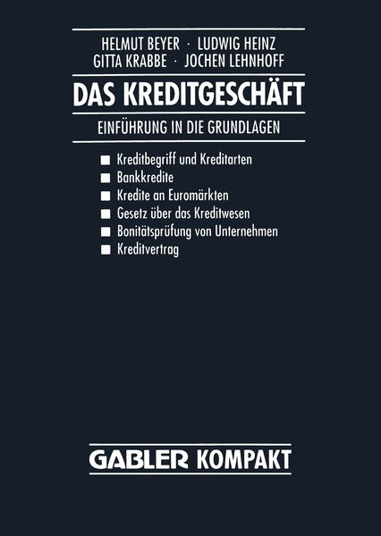 Produktbild: Das Kreditgesch&auml;ft