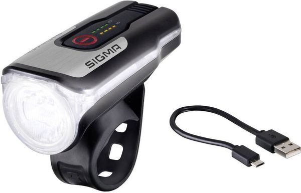 Sigma Fahrrad-Scheinwerfer AURA 80 LED akkubetrieben Schwarz
