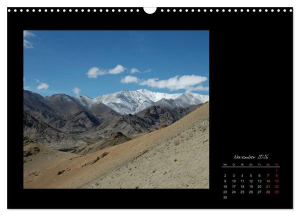 Produktbild: Ladakh, Berge und Spruchweisheiten (Wandkalender 2026 DIN A3 quer), CALVENDO Monatskalender