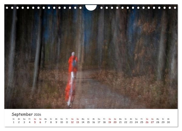 Produktbild: Abstrakte Naturerlebnisse - ICM (Intentional Camera Movement) Fotografie (Wandkalender 2026 DIN A4 quer), CALVENDO Monatskalender