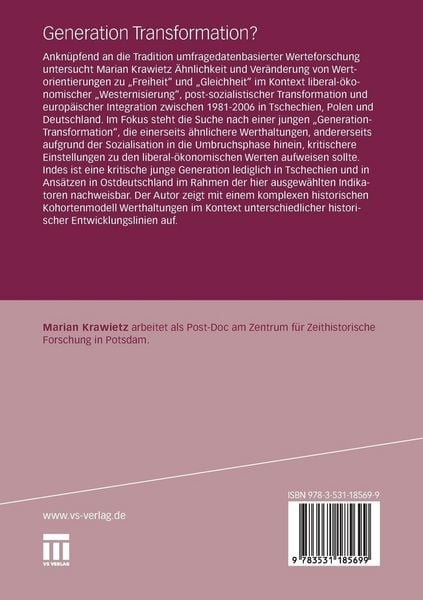 Produktbild: Generation Transformation?