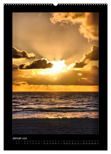 Produktbild: Sylt Impressionen (Wandkalender 2026 DIN A2 hoch), CALVENDO Monatskalender