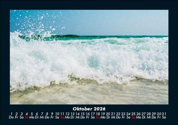 Produktbild: Str&auml;nde der Welt 2026 Fotokalender DIN A5