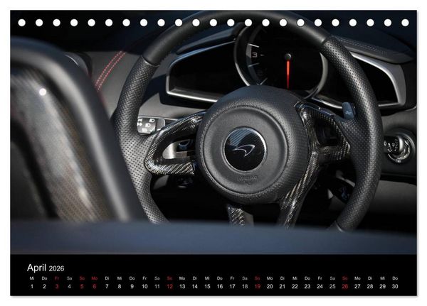 Produktbild: McLaren MP4-12C Spider (Tischkalender 2026 DIN A5 quer), CALVENDO Monatskalender