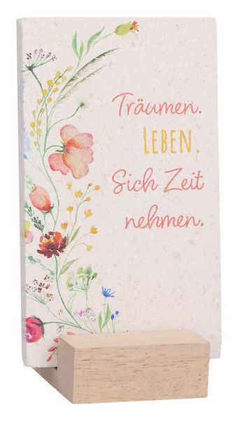 Produktbild: Natursteintafel - Achtsamkeit