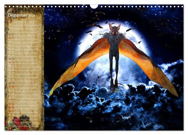 Produktbild: Vampire - Kinder der Nacht (Wandkalender 2026 DIN A3 quer), CALVENDO Monatskalender
