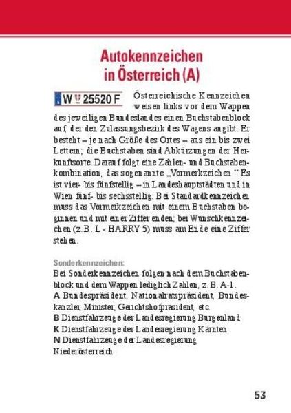 Produktbild: Auto-Kennzeichen (Autokennzeichen)