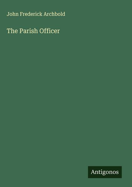 Produktbild: The Parish Officer