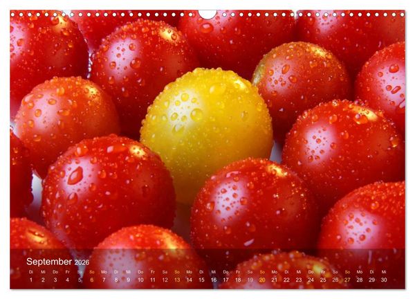 Produktbild: Der vegane K&uuml;chenkalender (Wandkalender 2026 DIN A3 quer), CALVENDO Monatskalender