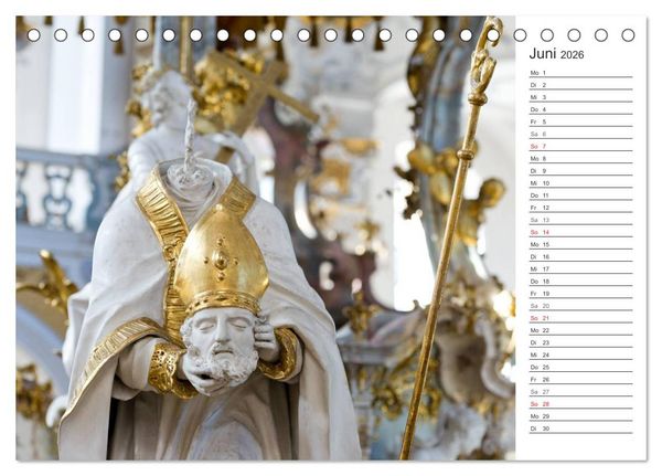 Produktbild: Vierzehnheiligen (Tischkalender 2026 DIN A5 quer), CALVENDO Monatskalender