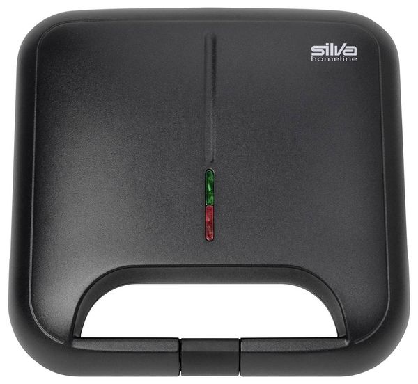 Produktbild: Silva Homeline ST 2000 Sandwichmaker Cool-Touch-Geh&auml;use, Antihaftbeschichtung, Kontrollleuchte Schwarz