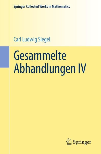 Produktbild: Gesammelte Abhandlungen IV