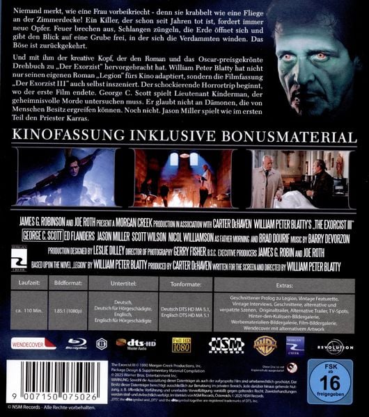 Produktbild: Der Exorzist 3 (Kinofassung)