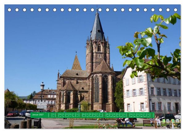 Produktbild: Wissembourg - Tor zum Elsass (Tischkalender 2027 DIN A5 quer), CALVENDO Monatskalender