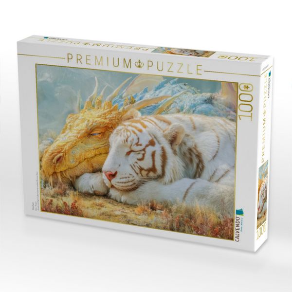 Produktbild: CALVENDO Puzzle Drachen | 1000 Teile Lege-Gr&ouml;&szlig;e 64x48cm Foto-Puzzle f&uuml;r gl&uuml;ckliche Stunden