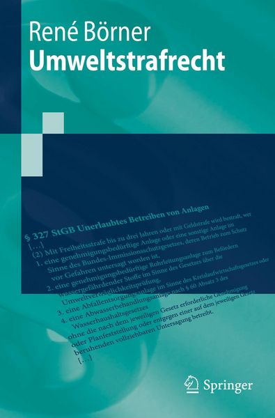 Produktbild: Umweltstrafrecht