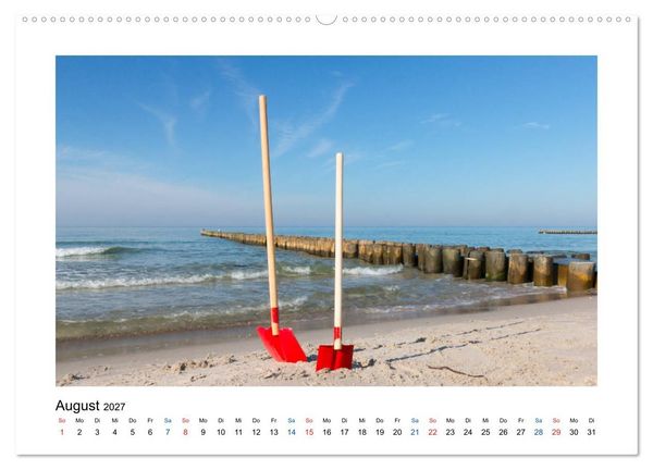 Produktbild: Mehr vom Meer: Sehnsuchtskalender f&uuml;r Ostseeliebhaber (Wandkalender 2027 DIN A2 quer), CALVENDO Monatskalender