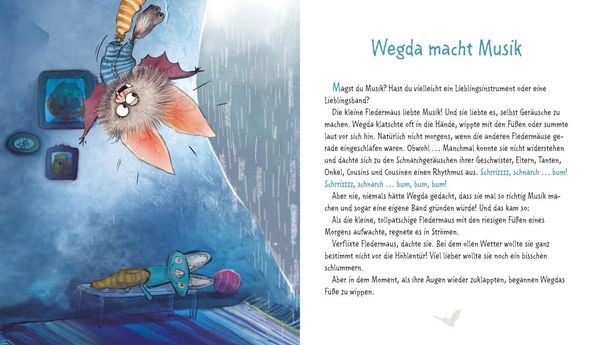 Produktbild: Die kleine Fledermaus Wegda: Wegda macht Musik