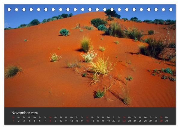 Produktbild: W&uuml;sten, wilde Sch&ouml;nheiten (Tischkalender 2026 DIN A5 quer), CALVENDO Monatskalender