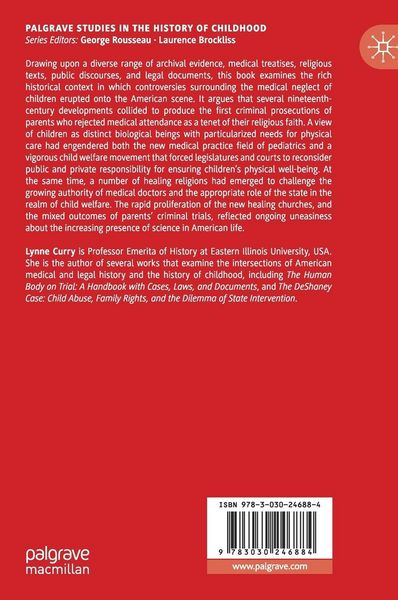 Produktbild: Religion, Law, and the Medical Neglect of Children in the United States, 1870&ndash;2000