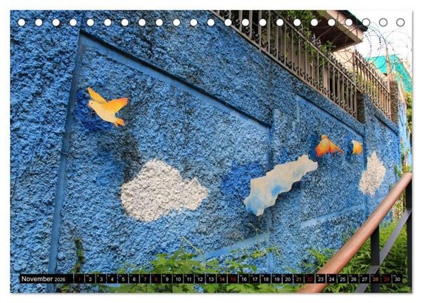Produktbild: Street Art Seoul (Tischkalender 2026 DIN A5 quer), CALVENDO Monatskalender