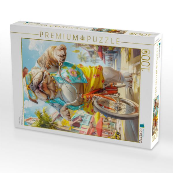 Produktbild: CALVENDO Puzzle Endlich Ferien | 1000 Teile Lege-Gr&ouml;&szlig;e 64x48cm Foto-Puzzle f&uuml;r gl&uuml;ckliche Stunden