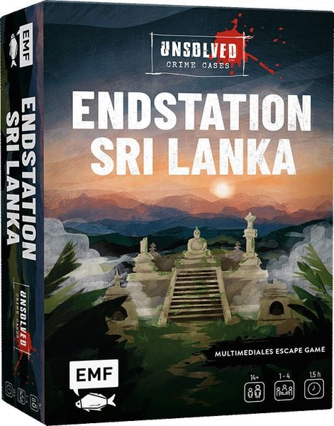Krimi-Spielebox: Unsolved Crime Cases - Endstation Sri Lanka