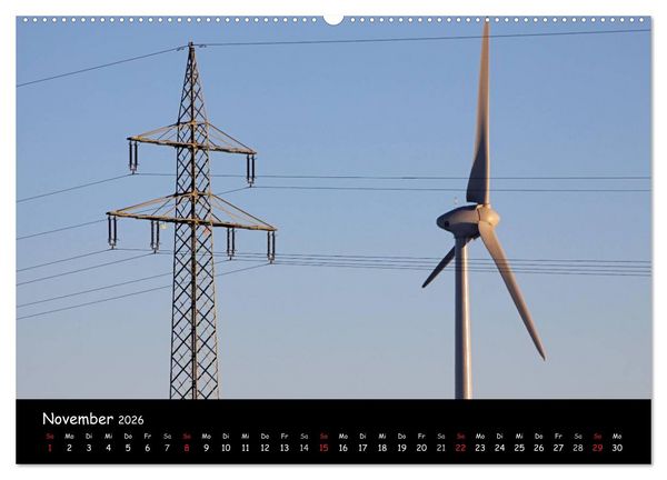 Produktbild: Unter Strom (hochwertiger Premium Wandkalender 2026 DIN A2 quer), Kunstdruck in Hochglanz