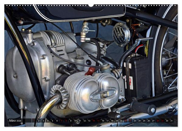 Produktbild: BMW R 51/2 (hochwertiger Premium Wandkalender 2026 DIN A2 quer), Kunstdruck in Hochglanz