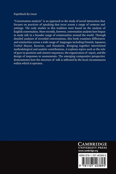 Produktbild: Conversation Analysis