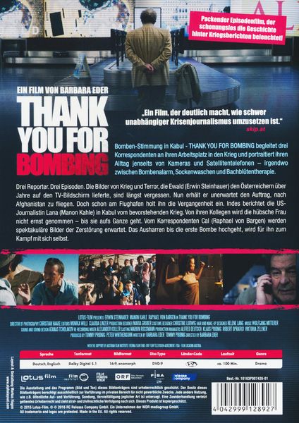 Produktbild: Thank You For Bombing