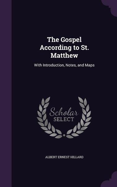 Produktbild: The Gospel According to St. Matthew